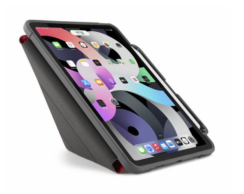 Obal na iPad Air 10.9" (2020) Pipetto Origami Pencil Shield - červený - iSTYLE CZ