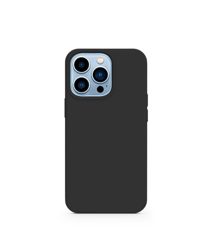 Silikonové pouzdro na iPhone X/XS - černé