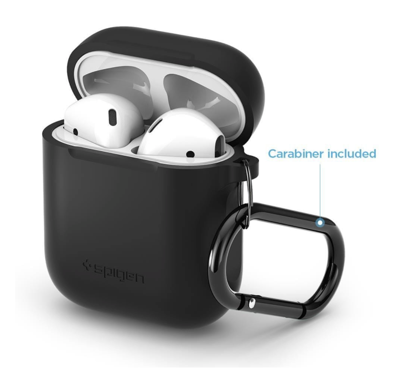 Pouzdro na AirPods Spigen - černé