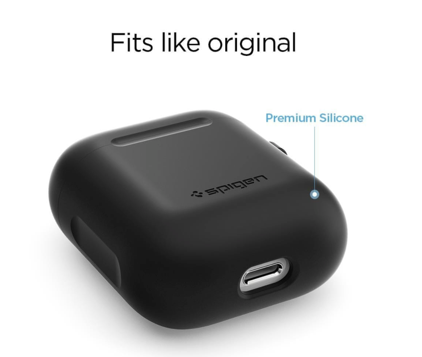 Pouzdro na AirPods Spigen - černé