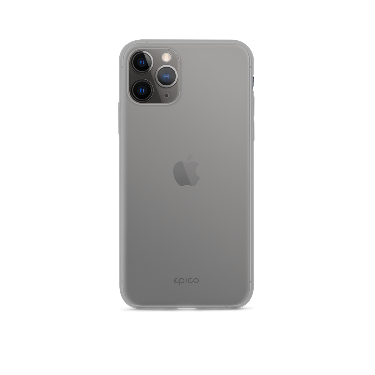 Silikonový kryt na iPhone 11 Pro Epico - černý průhledný