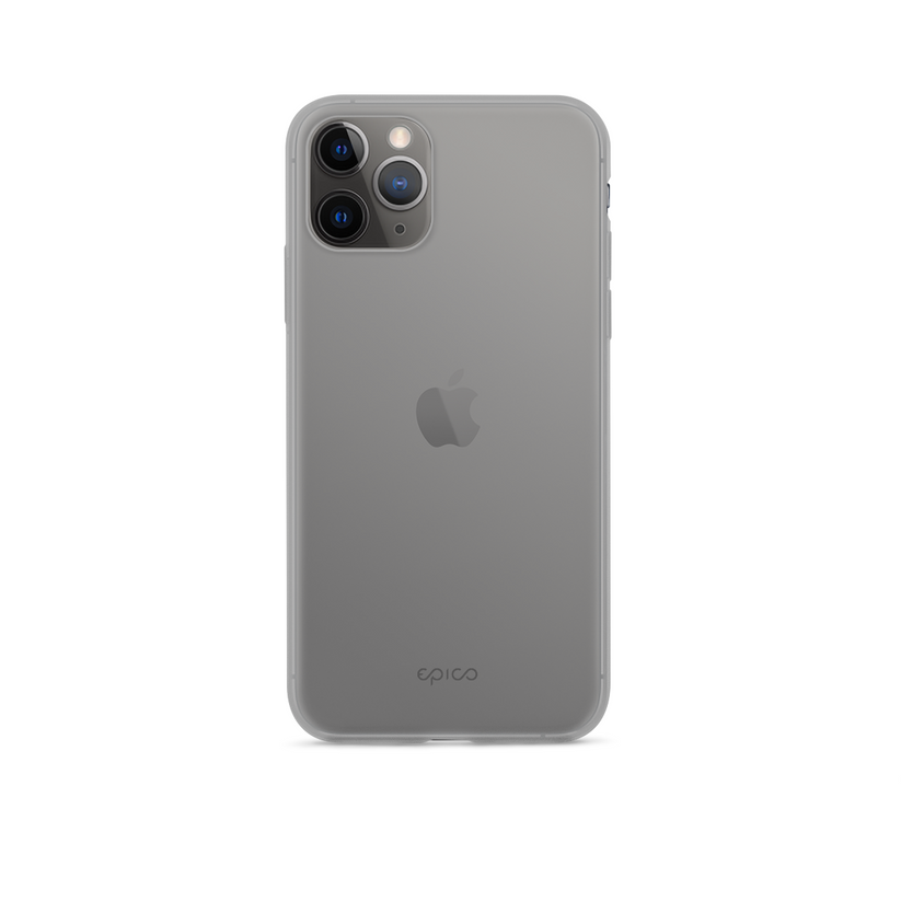 Silikonový kryt na iPhone 11 Pro Epico - černý průhledný