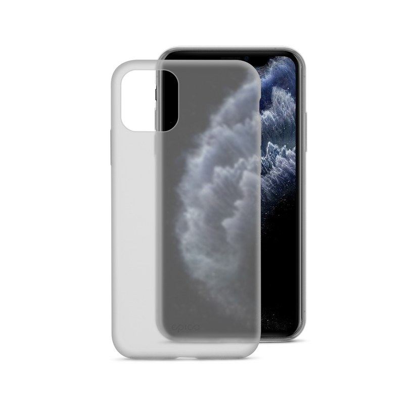 Silikonový kryt na iPhone 11 Pro Epico - černý průhledný