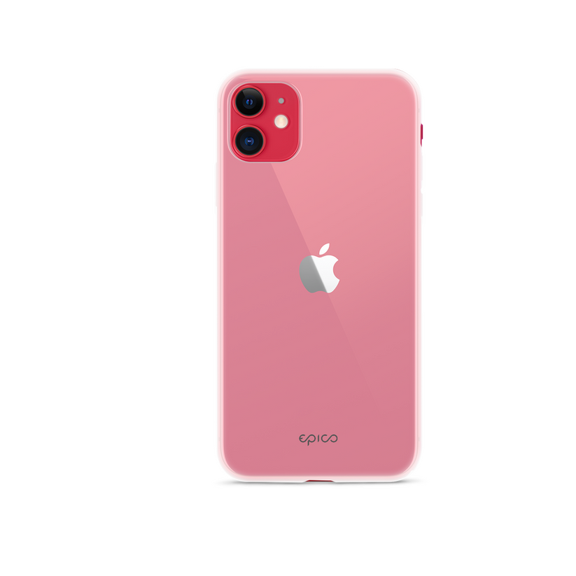 Silikonový kryt EPICO na iPhone 11 - průhledný