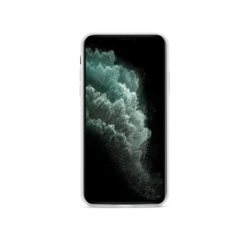 Silikonový kryt na iPhone 11 Pro Max Epico - bílý průhledný