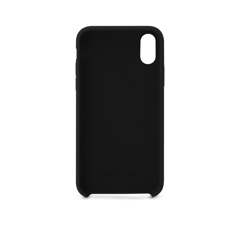 Kryt na iPhone X/XS Epico Silicone Case - černý
