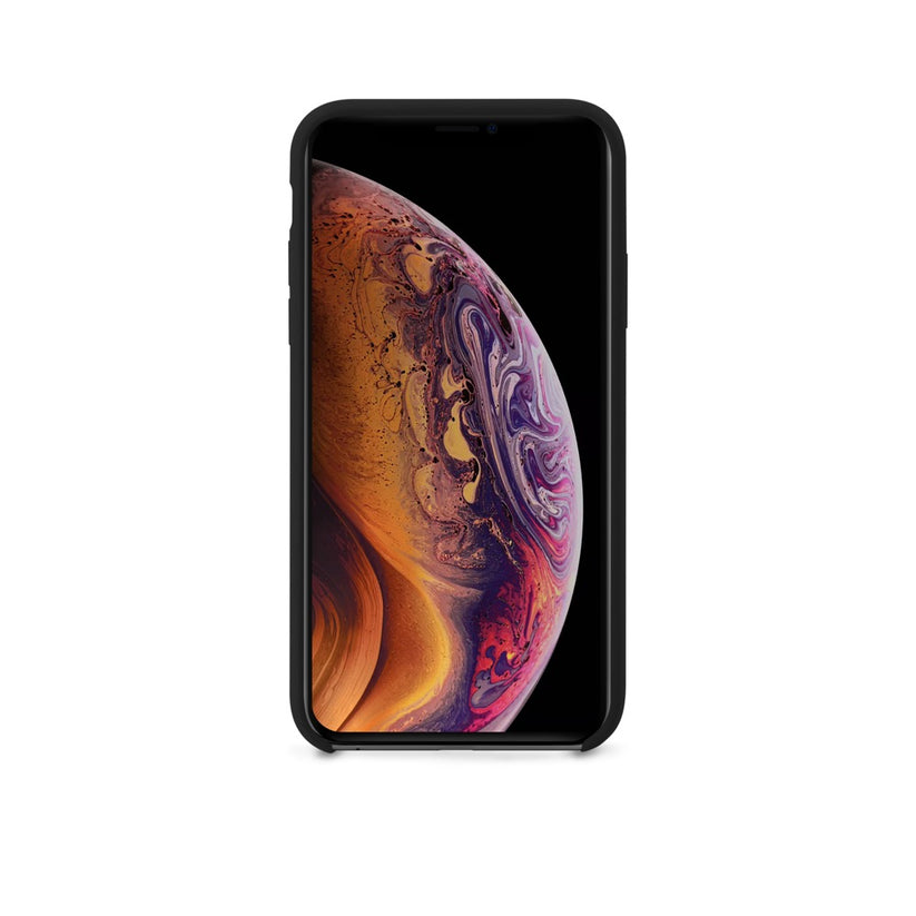 Kryt na iPhone X/XS Epico Silicone Case - černý