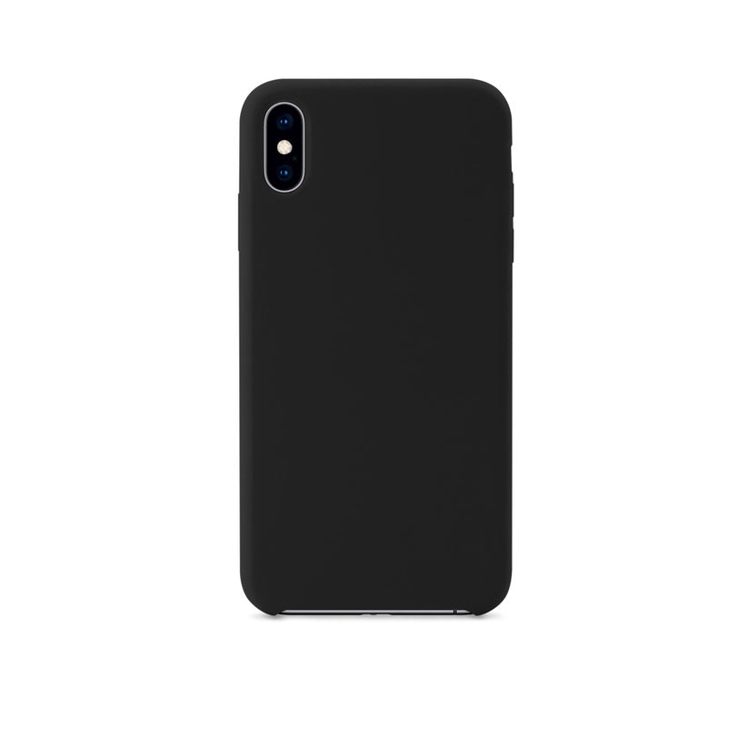 Kryt na iPhone X/XS Epico Silicone Case - černý