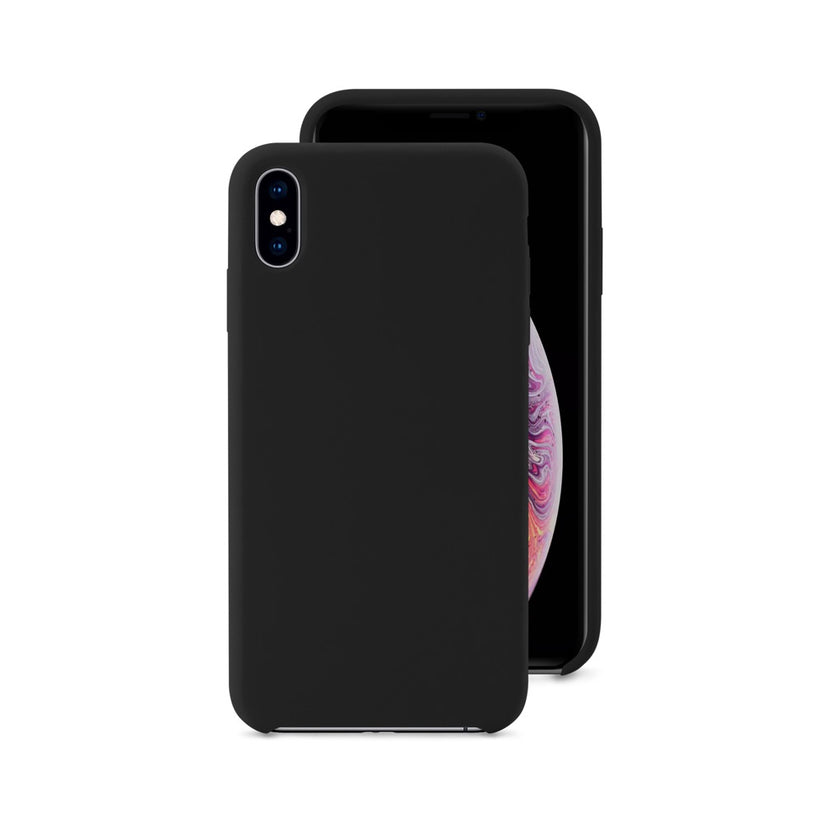 Kryt na iPhone X/XS Epico Silicone Case - černý