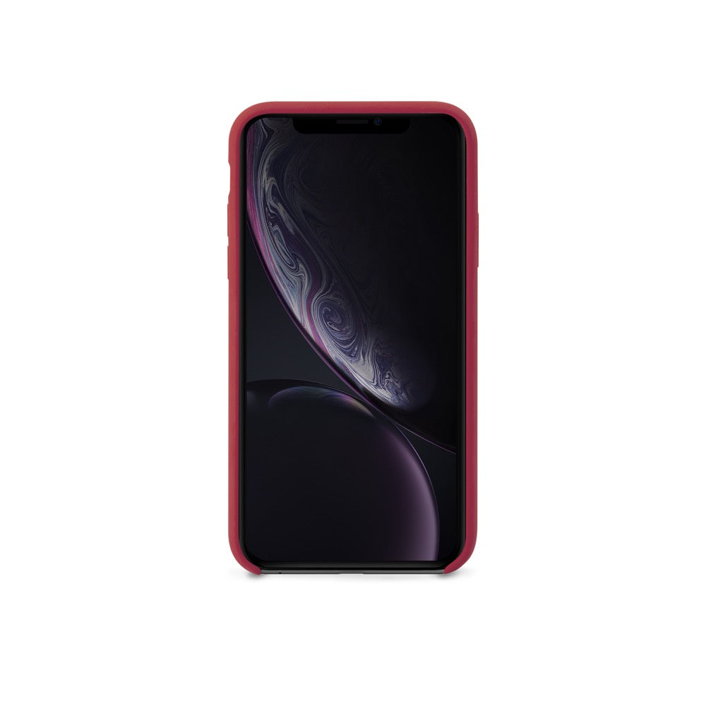 Silikonový obal na iPhone XR Epico Silicone Case - tmavě růžový