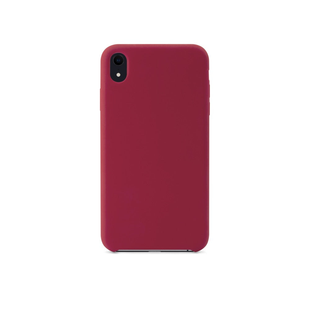 Silikonový obal na iPhone XR Epico Silicone Case - tmavě růžový