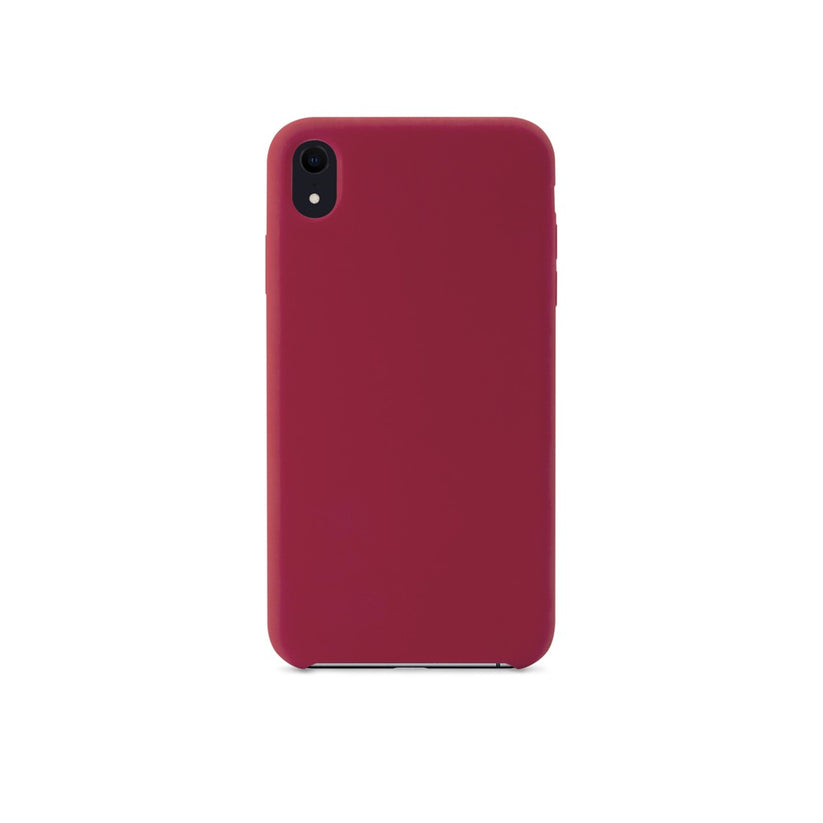 Silikonový obal na iPhone XR Epico Silicone Case - tmavě růžový