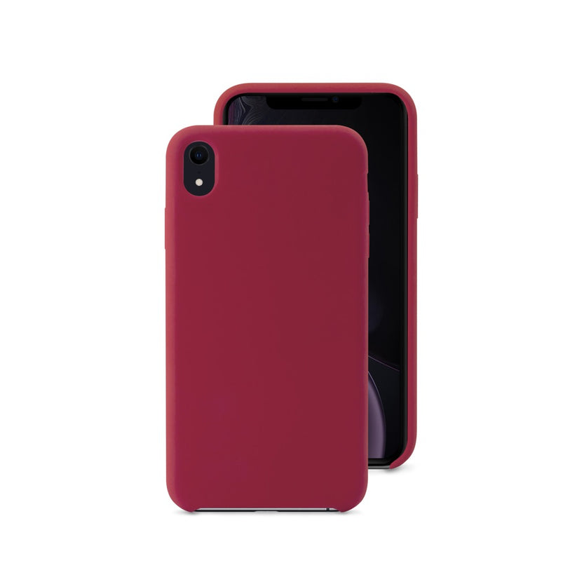 Silikonový obal na iPhone XR Epico Silicone Case - tmavě růžový