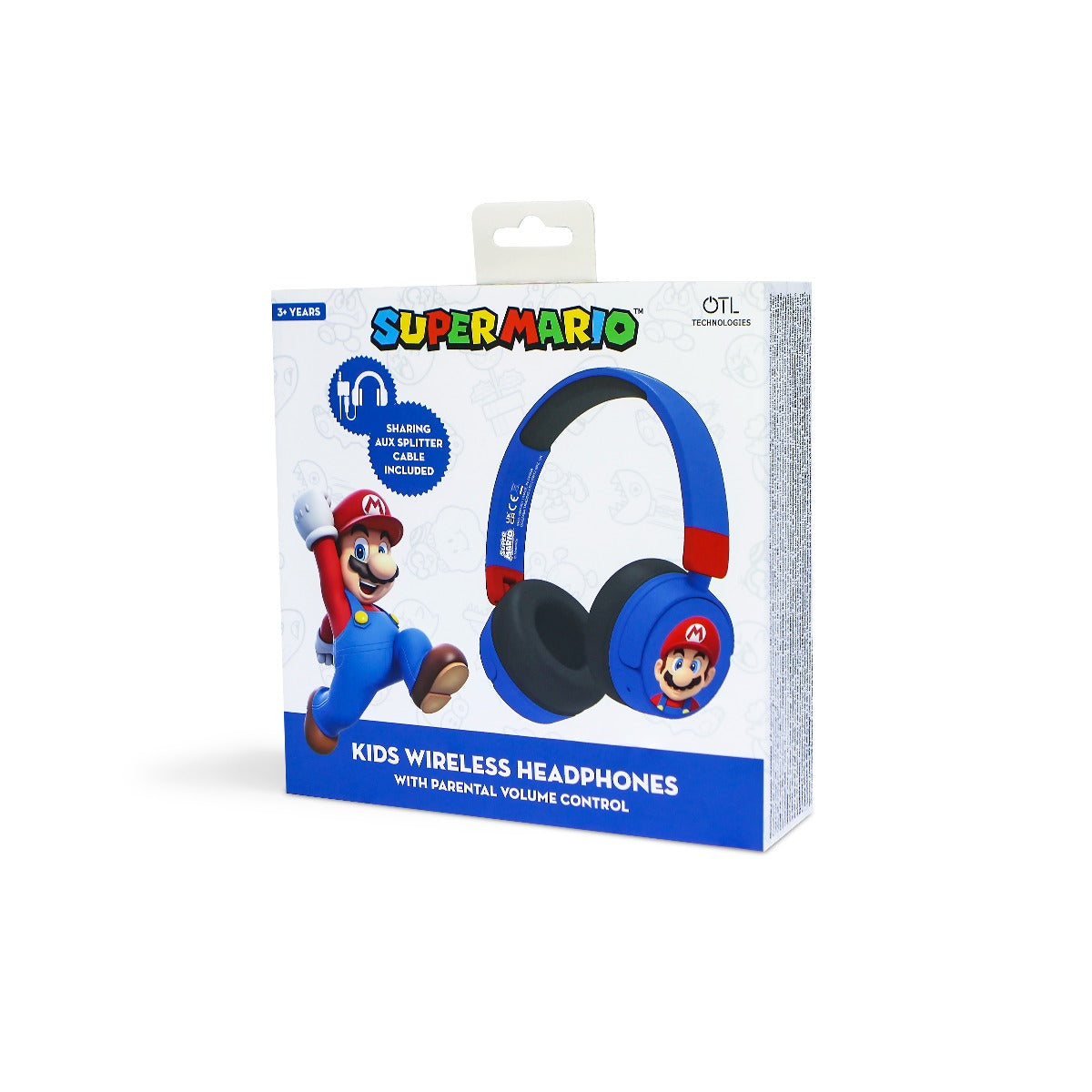 Dětská bezdrátová sluchátka OTL Super Mario - iSTYLE CZ