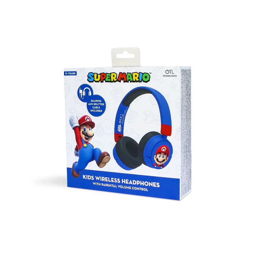 Dětská bezdrátová sluchátka OTL Super Mario - iSTYLE CZ