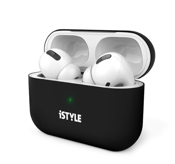 Silikonový obal na AirPods 3. generace iSTYLE - černý - iSTYLE CZ