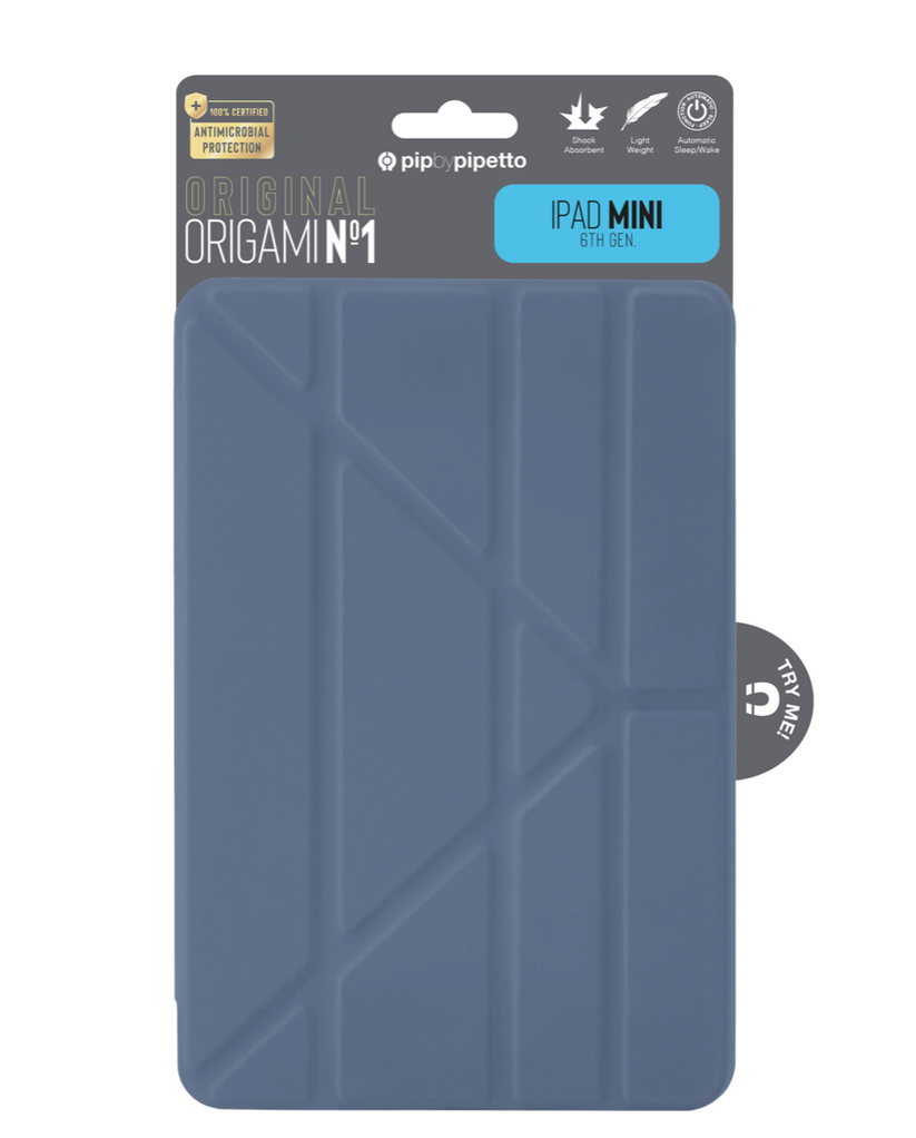 Pouzdro na iPad mini 6 Pipetto Origami Pencil Case No.1 - námořnicky modré