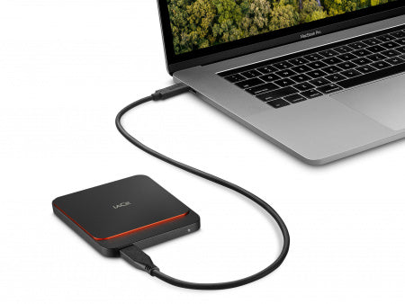 Externí SSD disk Lacie 2TB Portable USB 3.1 + USB 3.1 Type C - iSTYLE CZ