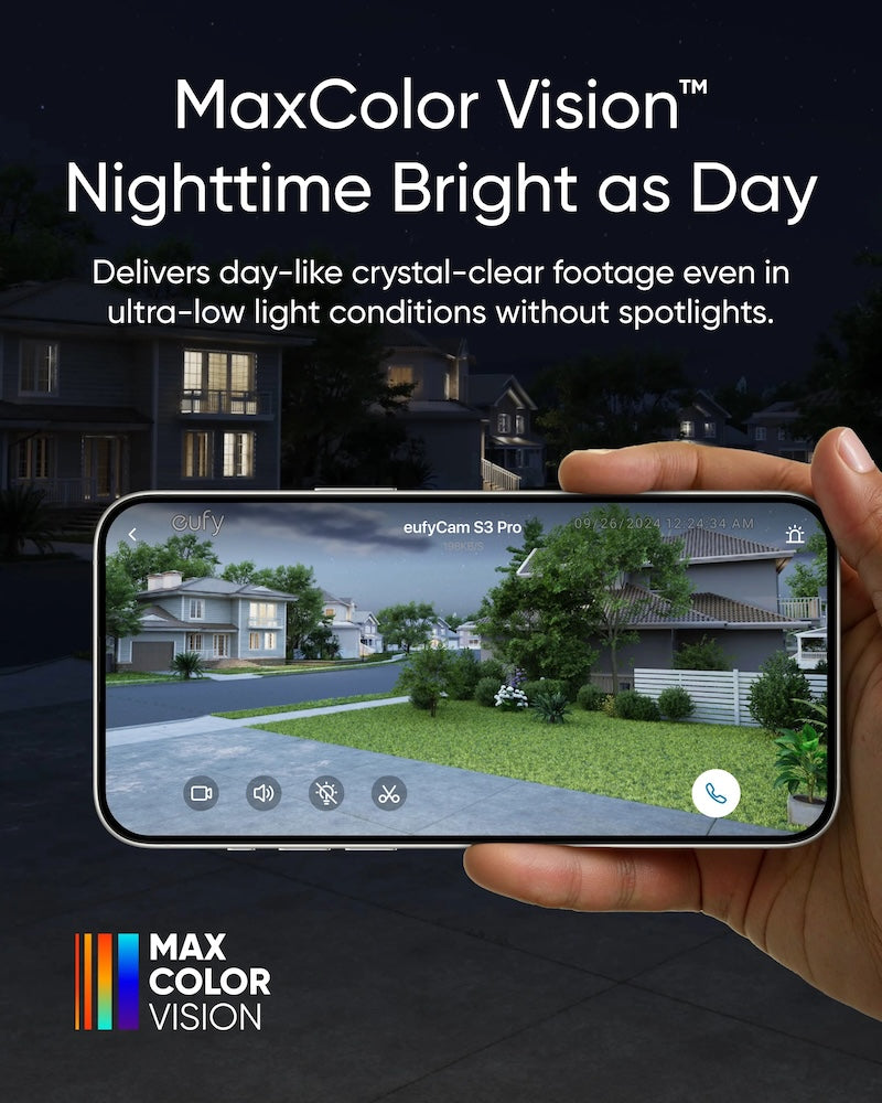 Bezpečnostní venkovní kamera Eufy EufyCam S3 Pro Add-on Cam - iSTYLE CZ