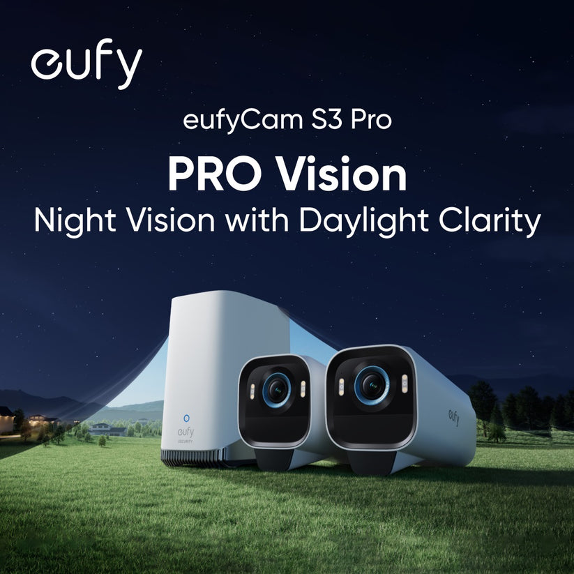 Bezpečnostní venkovní kamera Eufy eufyCam S3 Pro (2ks) - iSTYLE CZ