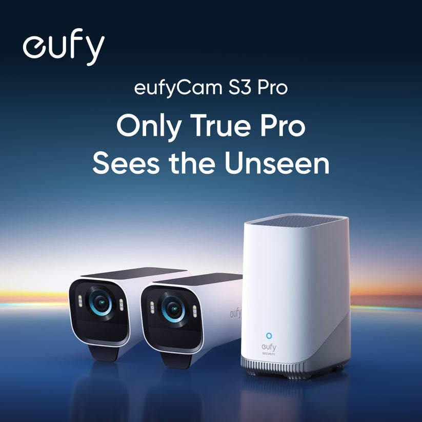 Bezpečnostní venkovní kamera Eufy eufyCam S3 Pro (2ks) - iSTYLE CZ