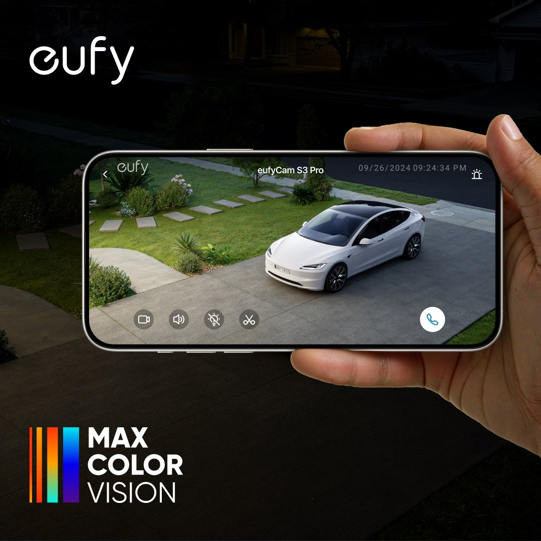 Bezpečnostní venkovní kamera Eufy eufyCam S3 Pro (2ks) - iSTYLE CZ