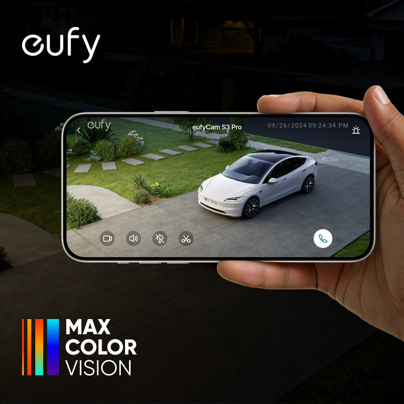 Bezpečnostní venkovní kamera Eufy eufyCam S3 Pro (2ks) - iSTYLE CZ