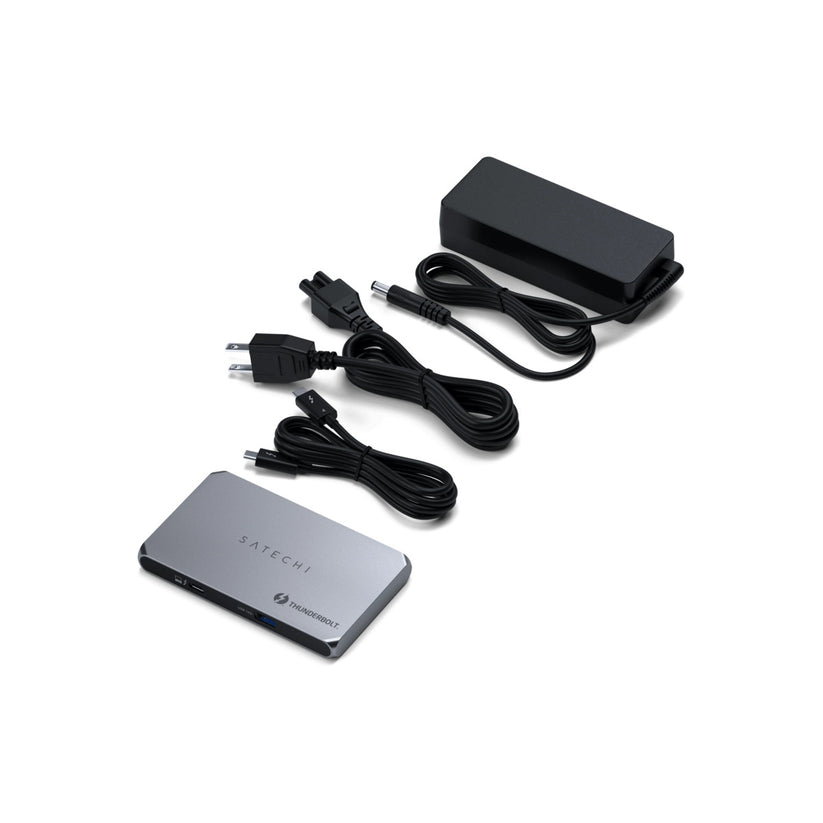 Hub Satechi Thunderbolt 4 Slim Pro - stříbrný - iSTYLE CZ