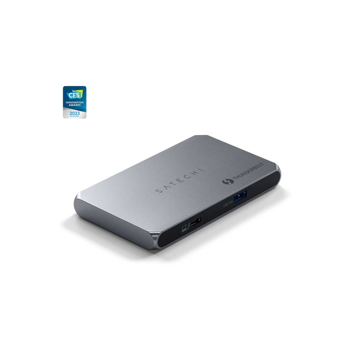 Hub Satechi Thunderbolt 4 Slim Pro - stříbrný - iSTYLE CZ