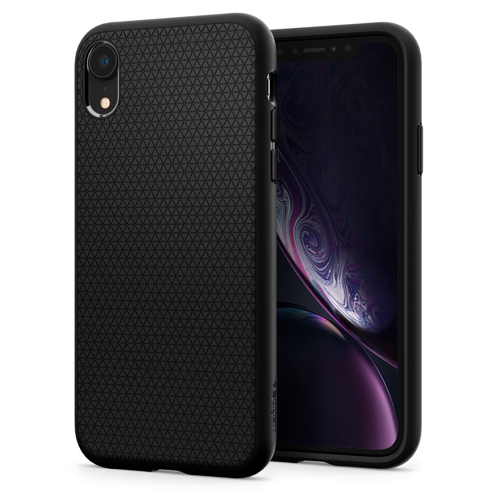 Kryt na iPhone XR Spigen Liquid Air - černý