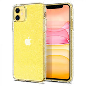 Kryt na iPhone 11 Spigen Liquid Crystal Glitter - průhledný s třpytkami