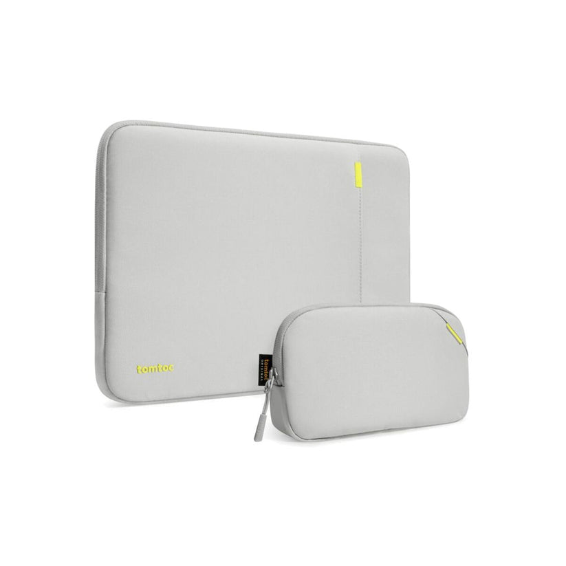 Pouzdro a brašna pro MacBook Pro / Air 13" tomtoc Sleeve Kit - šedé