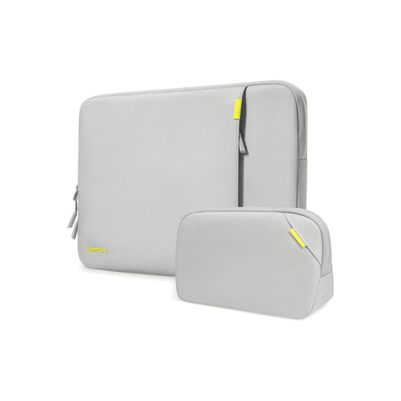 Pouzdro a brašna pro MacBook Pro / Air 13" tomtoc Sleeve Kit - šedé