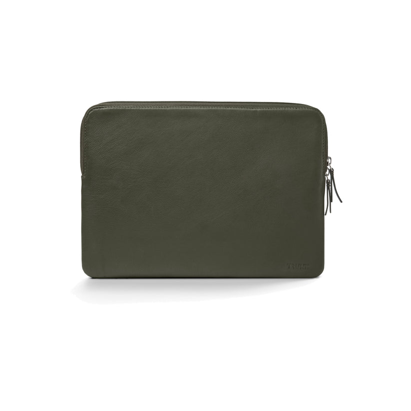 Pouzdro pro MacBook 13" Trunk Leather Sleeve - zelené - iSTYLE CZ
