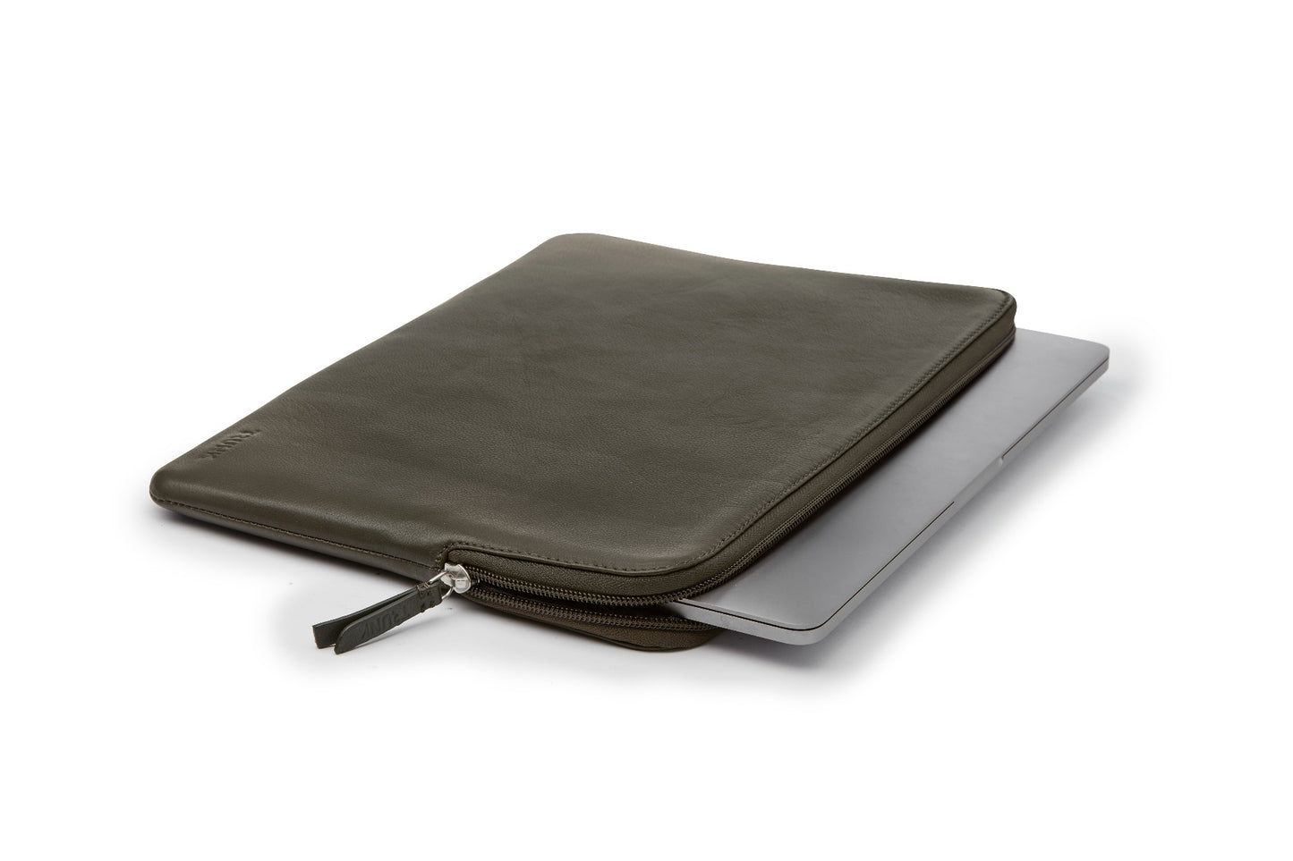 Pouzdro pro MacBook 13" Trunk Leather Sleeve - zelené - iSTYLE CZ