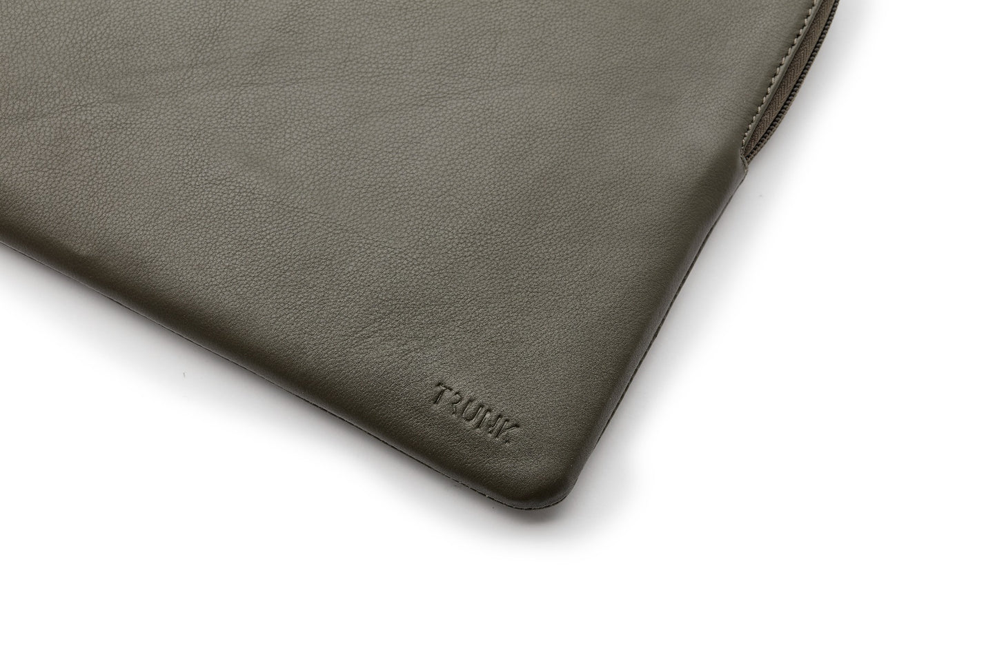 Pouzdro pro MacBook 13" Trunk Leather Sleeve - zelené - iSTYLE CZ