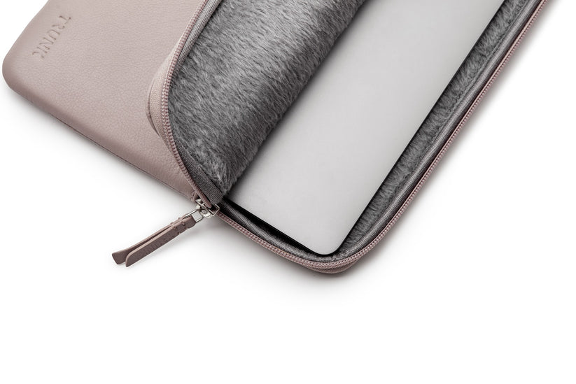 Pouzdro pro MacBook 13" Trunk Leather Sleeve - růžové - iSTYLE CZ