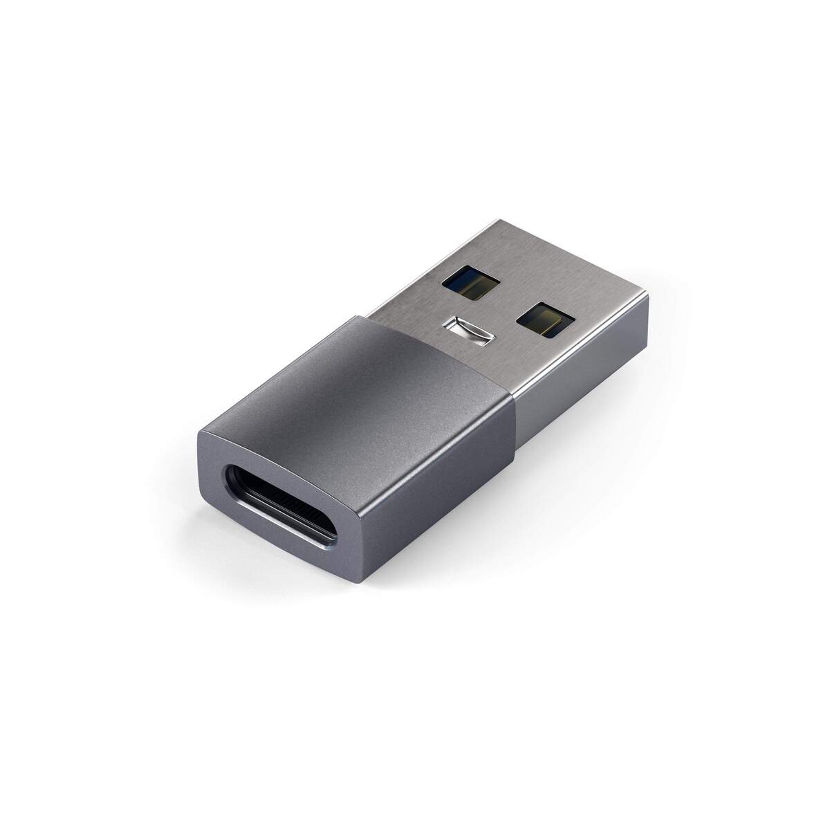 Hliníkový adaptér Satechi USB-A na USB-C - vesmírně šedý