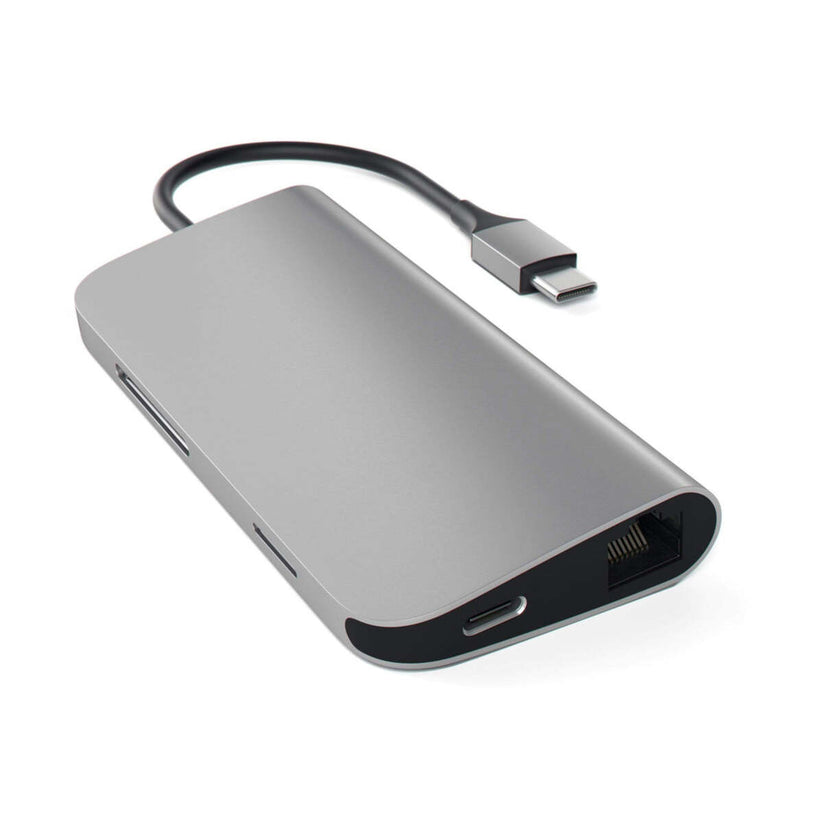 Hliníkový víceportový USB-C adaptér Satechi - vesmírně šedý - iSTYLE CZ