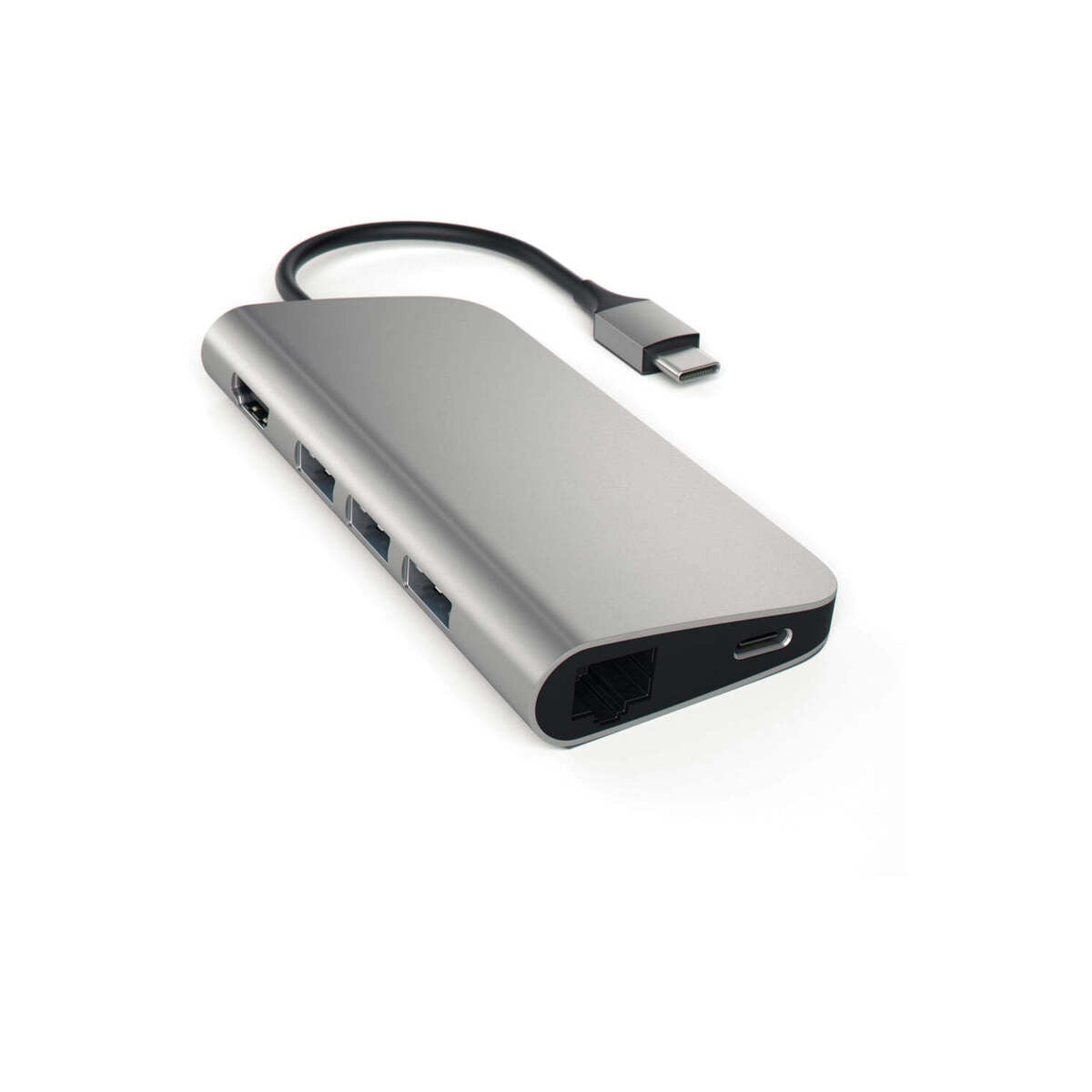 Hliníkový víceportový USB-C adaptér Satechi - vesmírně šedý - iSTYLE CZ