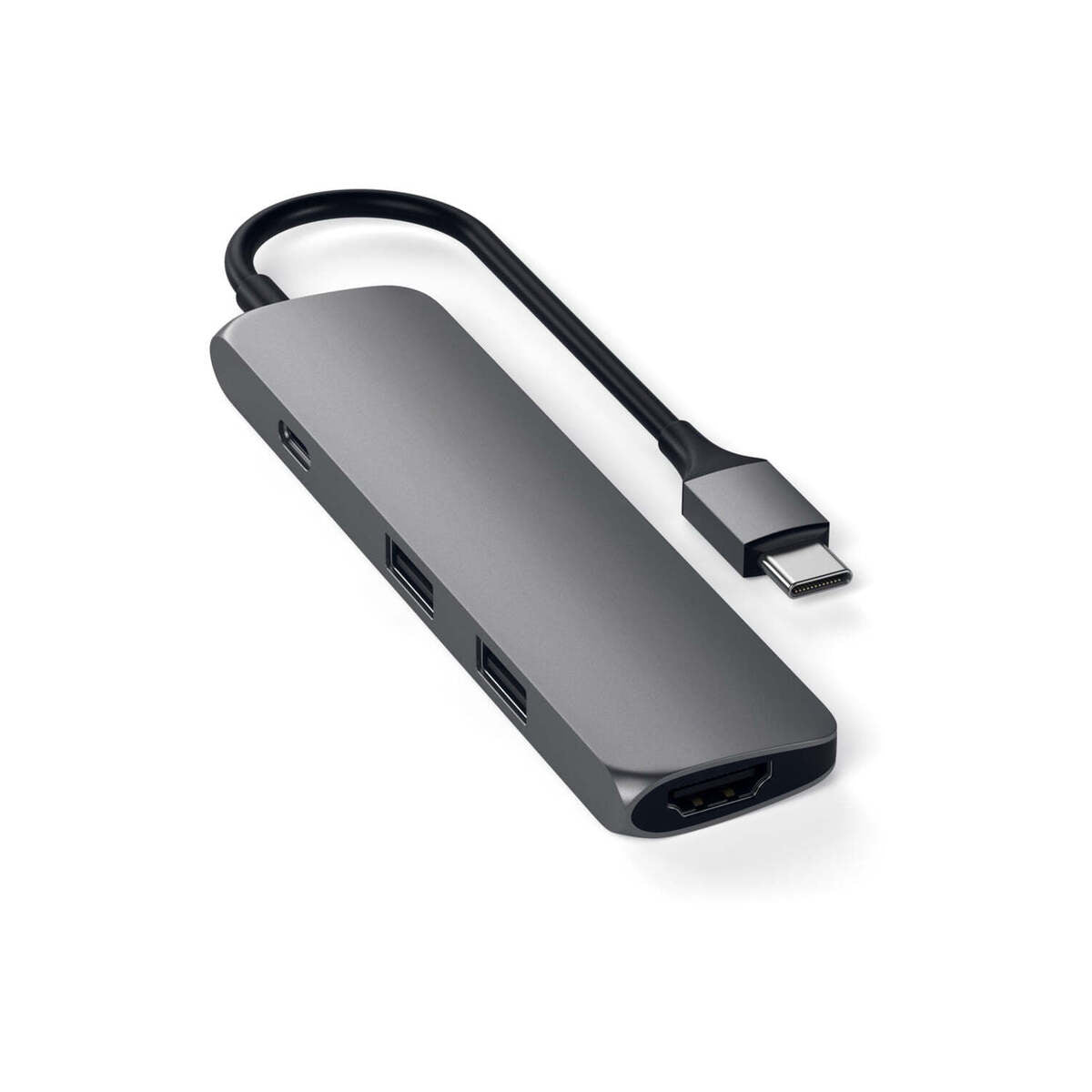 USB-C Hub adaptér Satechi Slim - vesmírně šedý