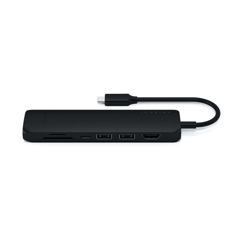 Hliníkový USB-C HUB Satechi - černý - iSTYLE CZ