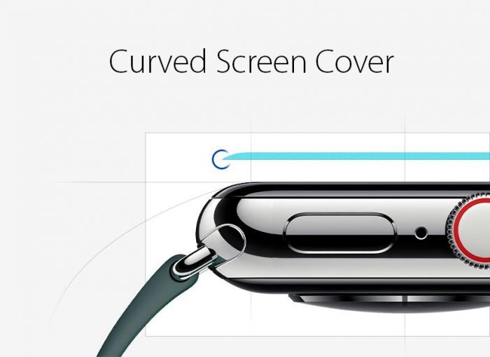 Ochranná folie pro Apple Watch 38/40 mm Spigen Film Neo Flex