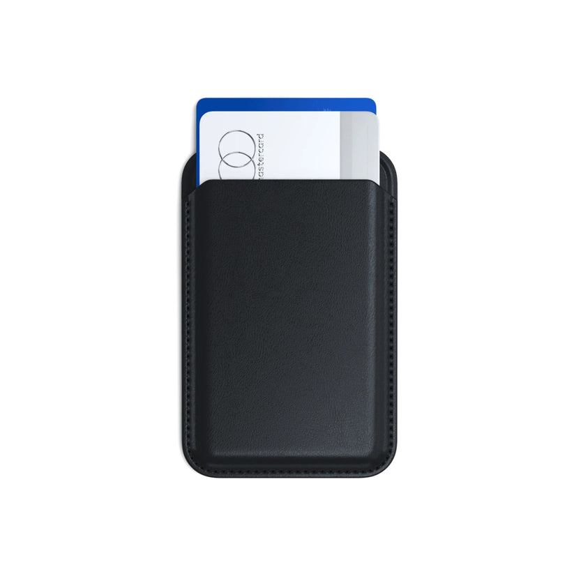 Magnetický stojánek s peněženkou pro iPhone Satechi - černý - iSTYLE CZ