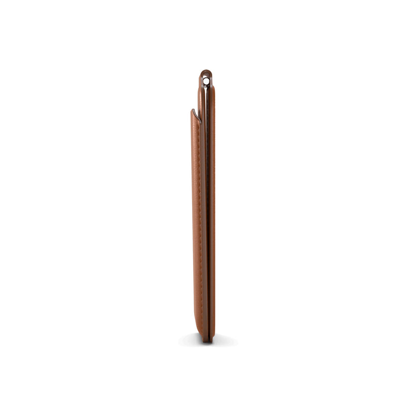 Magnetický stojánek s peněženkou pro iPhone Satechi - hnědý - iSTYLE CZ