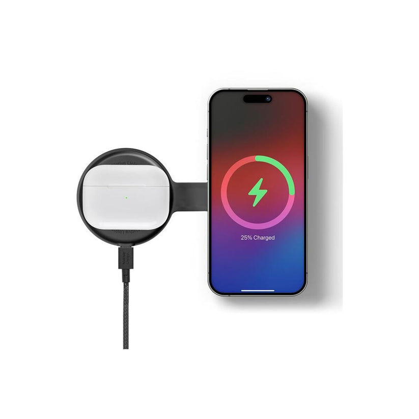 Cestovní bezdrátová nabíječka Native Union Voyage 2-in-1 Qi2 - černá - iSTYLE CZ