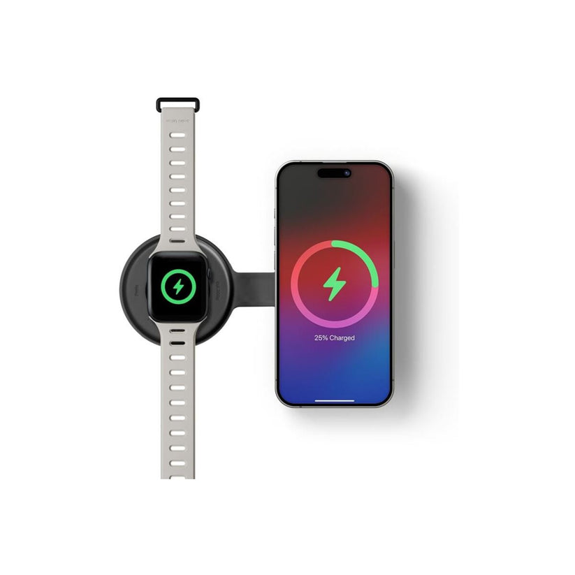 Cestovní bezdrátová nabíječka Native Union Voyage 2-in-1 Qi2 - černá - iSTYLE CZ