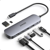 Dokovací stanice 7v1 Anker Nano 100W - šedá