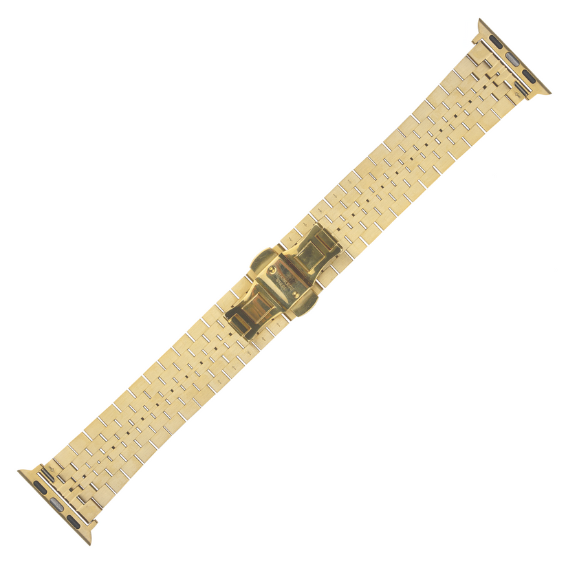 Řemínek pro Apple Watch 38/40/41mm COTEetCI Excellence Stainless Steel - zlatý