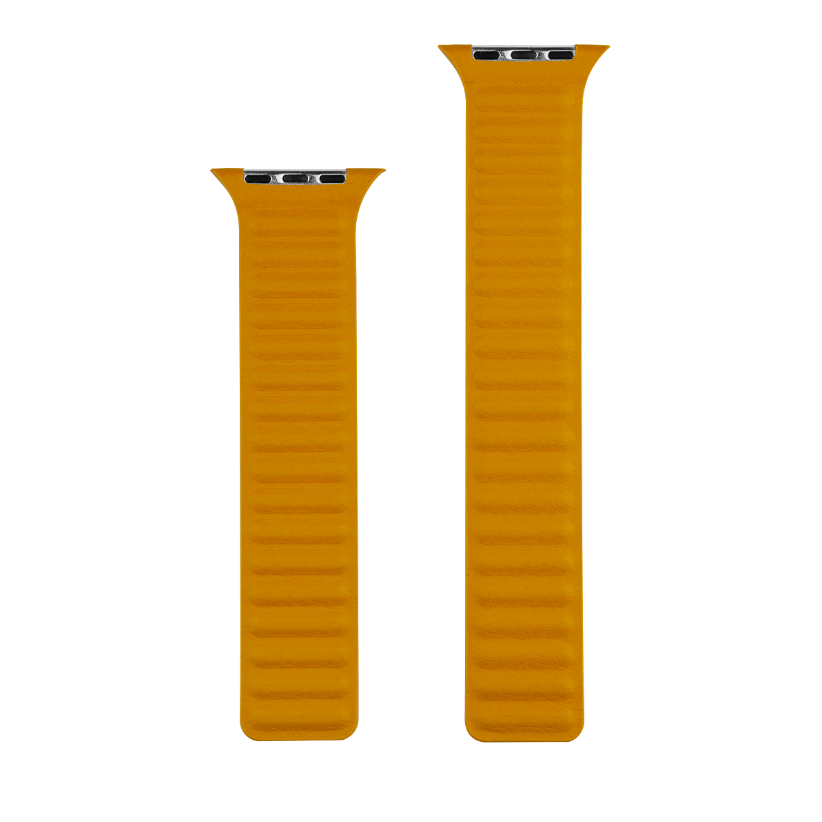 Kožený řemínek pro Apple Watch 38/40/41mm COTEetCI - žlutý